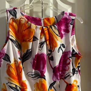 Colourful dress size 14